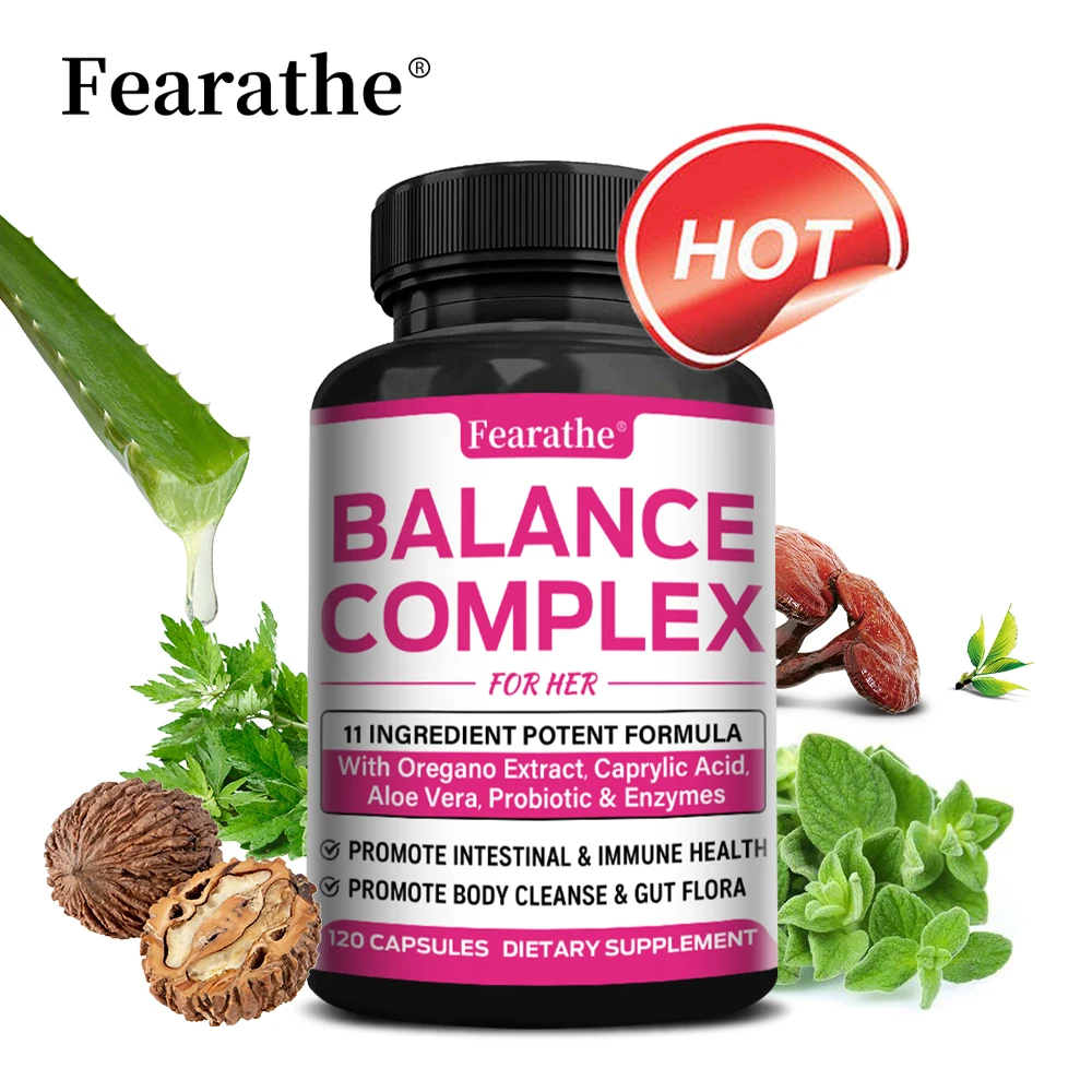 Women's Balance Complex - Candida Cleansing, Detox & Supports Digestive & Immune Health