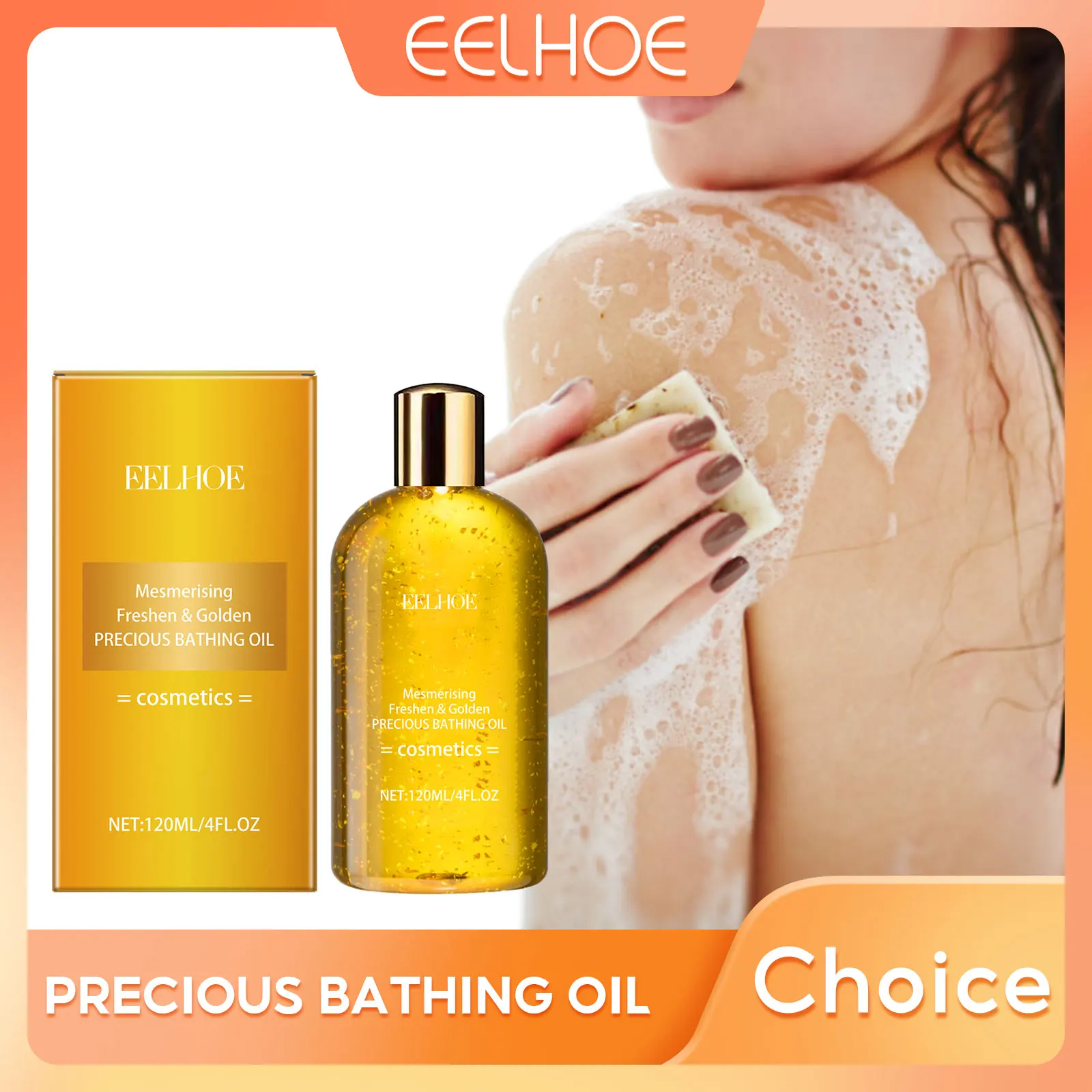 EELHOE Bath Oil – Moisturizing, Dirt Remover & Skin Smoothing Olive Essential Oil