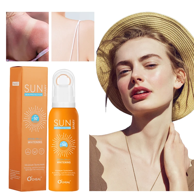 O’cheal 150ml SPF 50 Anti‑Aging Whitening Moisturizing Sunscreen Spray