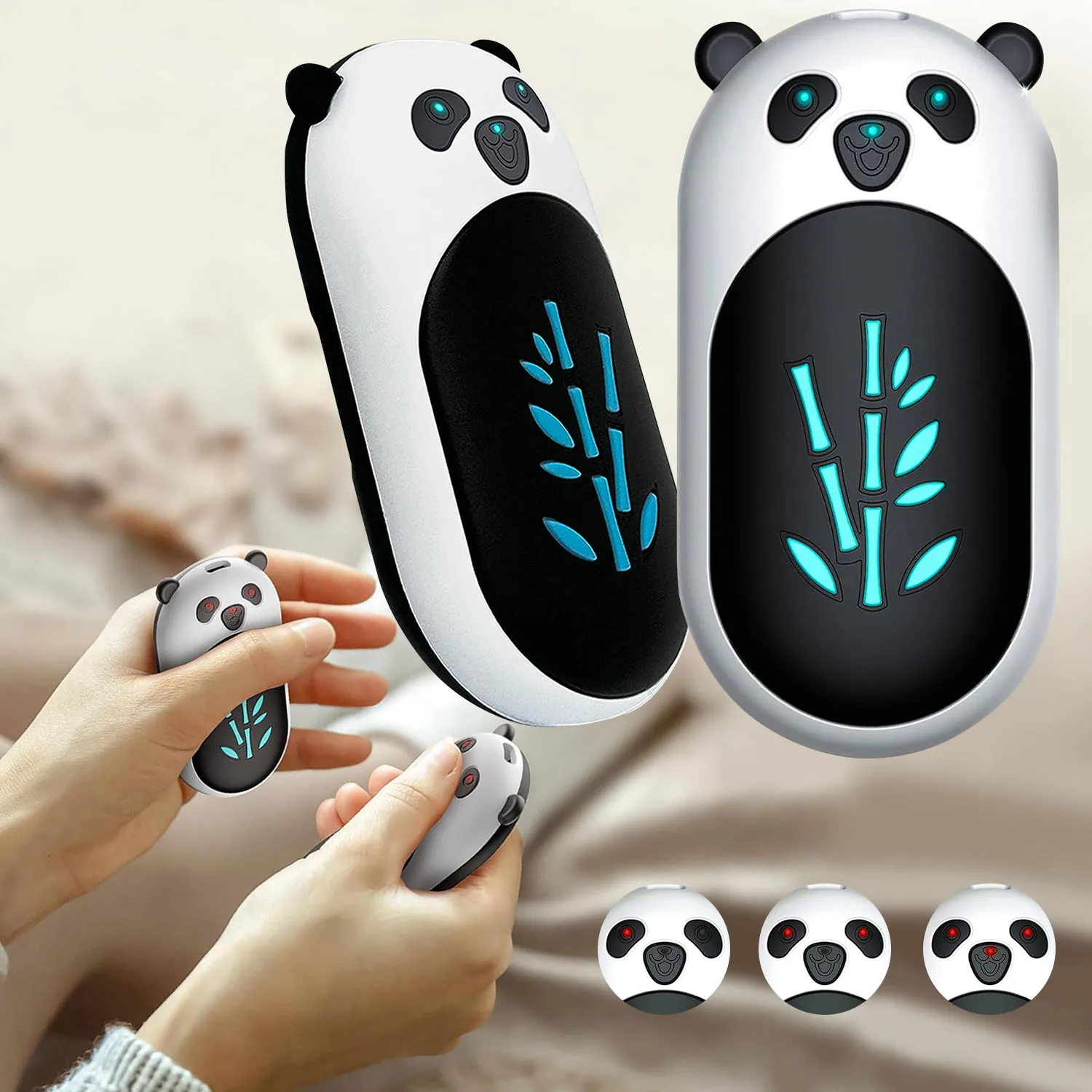 Winter Essential 2-in-1 Hand Warmer, Double-Sided Heating, Portable for Winter Outings