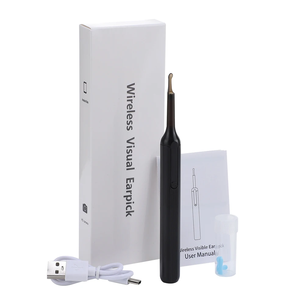 Wireless Smart Visual Ear Cleaner – 1080P HD Otoscope with 6 LED Lights, WiFi Connectivity, Ear Wax Removal Tool for iOS & Android - Image 7