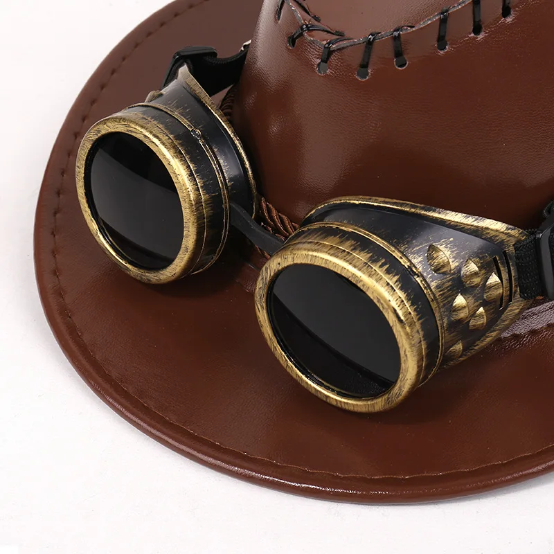 Men's Punk Goggles – Retro Steampunk Party Sunglasses