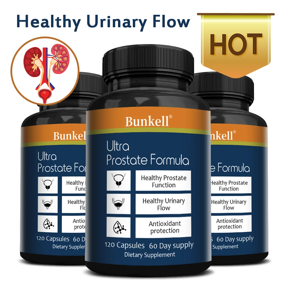 Ultra Prostate Formula - Saw Palmetto for Prostate Health, Urine Flow & Frequent Urination Relief