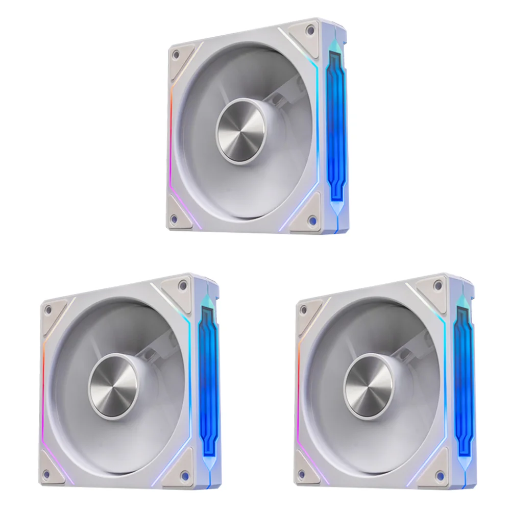 120mm ARGB Infinity Mirror PWM Case Fan 5V 3Pin for PC Cooling - Image 10