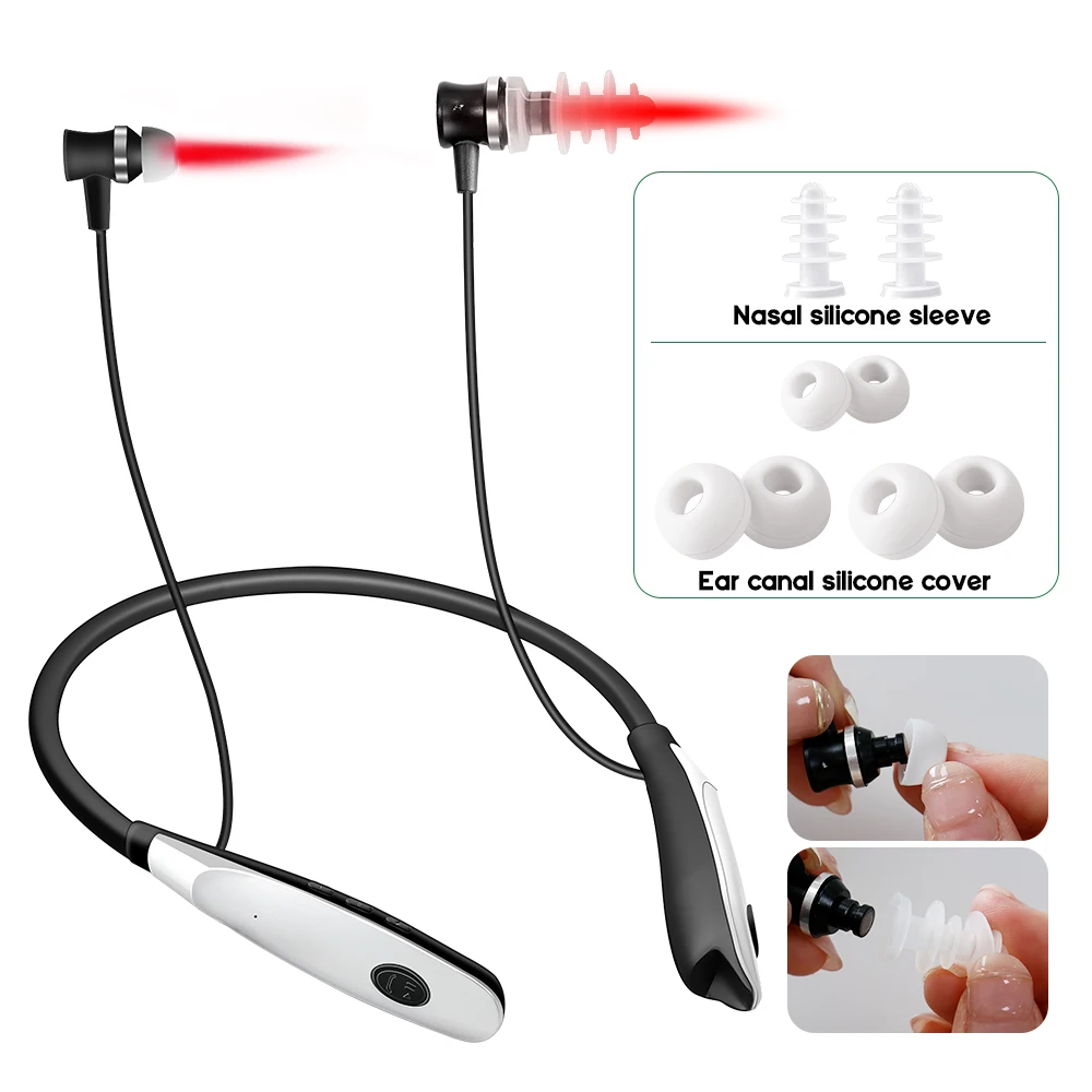 Rechargeable 650nm Nasal & Ear Laser Irradiator – Neck-Hanging Therapy