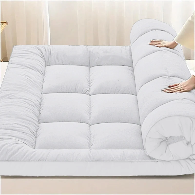 1000GSM Luxury Mattress Pad - Extra Thick Quilted Topper with Breathable Deep Pocket - Image 2