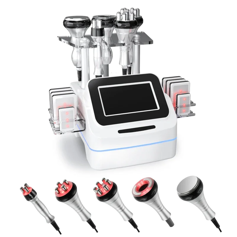 6-in-1 40K Cavitation Body Slimming Machine – RF, Vacuum, Lipo Laser