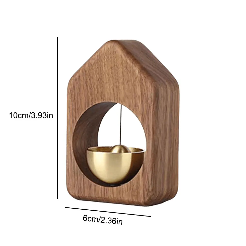 Magnetic Wood Doorbell Chime Hanging Decorative Loud Door Bell Wind Loud Door Bell for Refrigerator Doors Restaurant Home Decor - Image 6