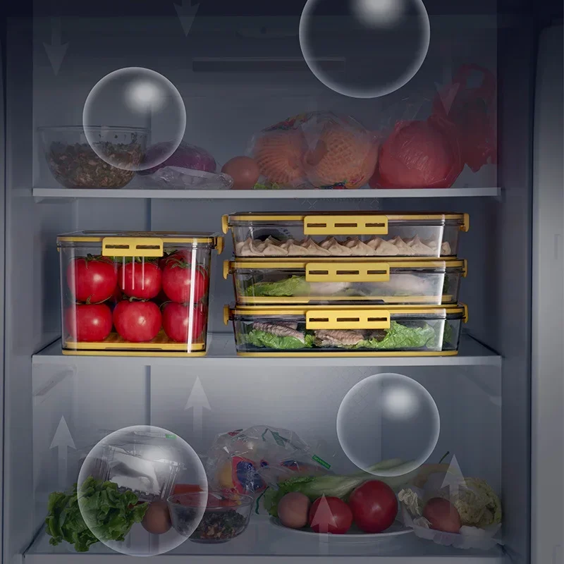 High-Capacity Fridge Storage Box – Airtight Organizer for Eggs, Fruits & Veggies - Image 4