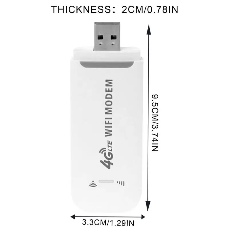 4G USB WiFi Modem, Portable Mobile Internet Dongle for Travel & Business - Image 5