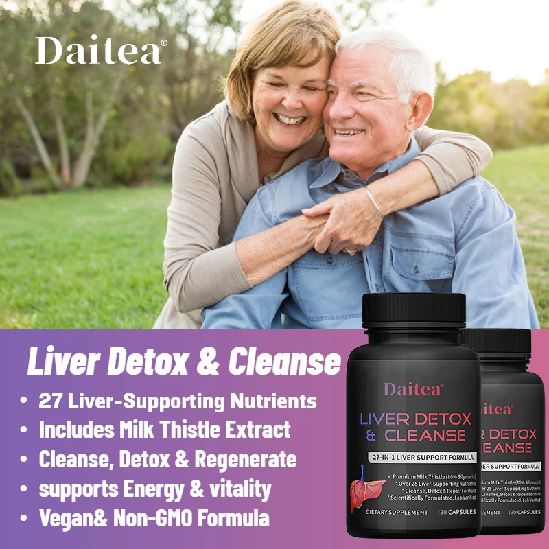 Liver Support Supplement with Milk Thistle Extract for Detox & Metabolism Boost - Image 2