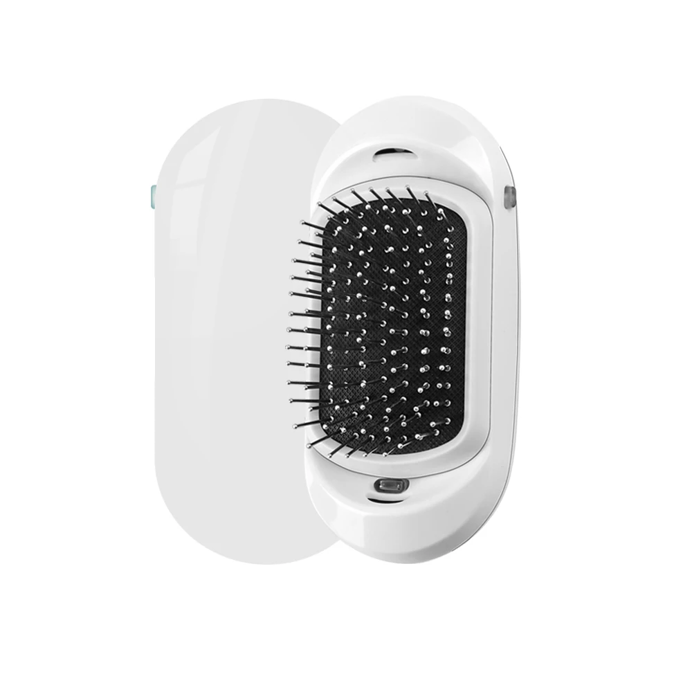 Portable Ionic Hairbrush – Anti-Static Scalp Massager for Frizz-Free Hair - Image 12