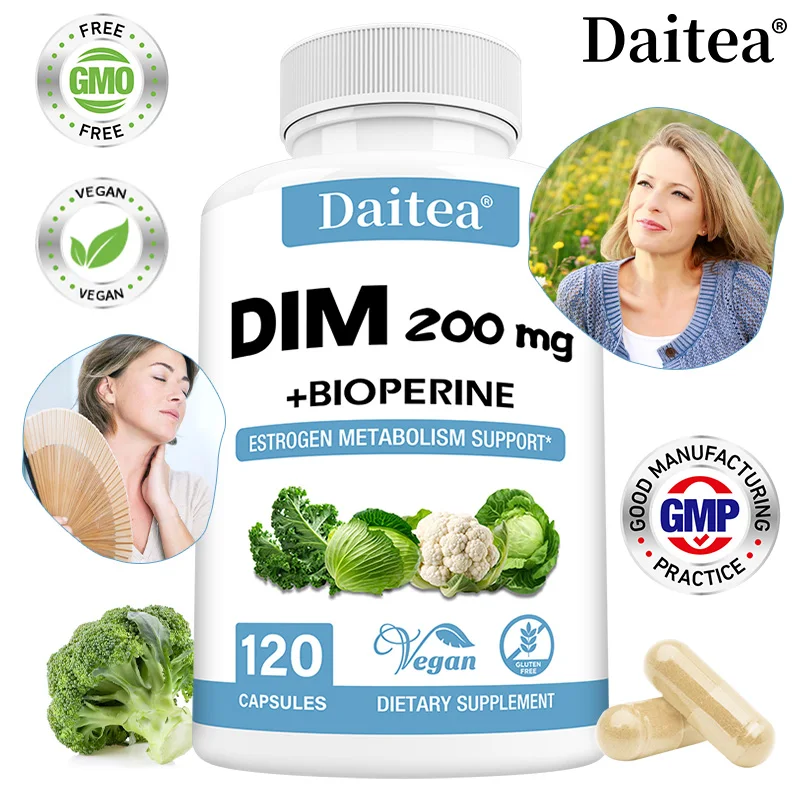 DIM Supplement Complex – Hormone Balance for Menopause, PCOS & Endocrine Support