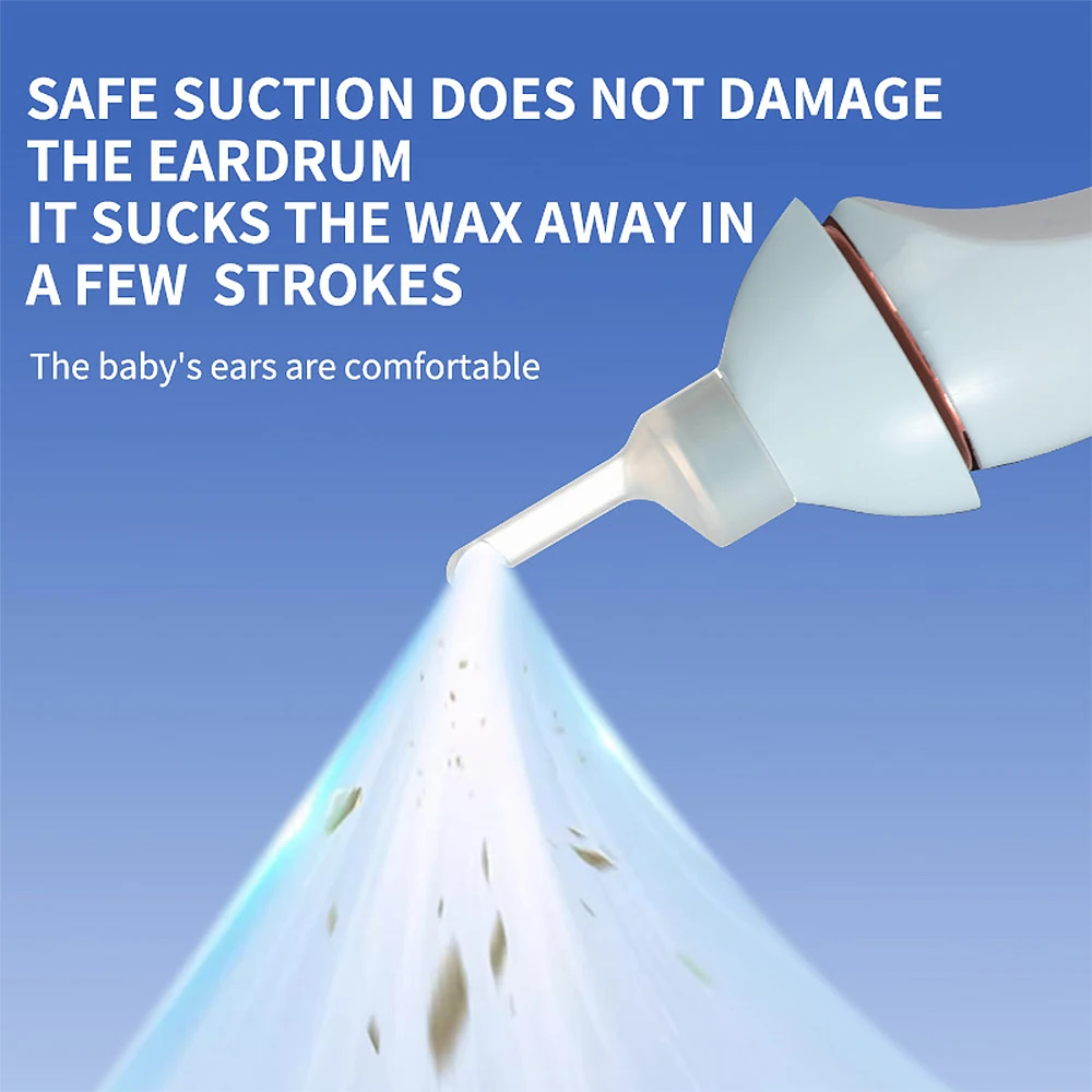 Wireless LED Ear Wax Vacuum – USB Rechargeable Visual Suction Cleaner - Image 3