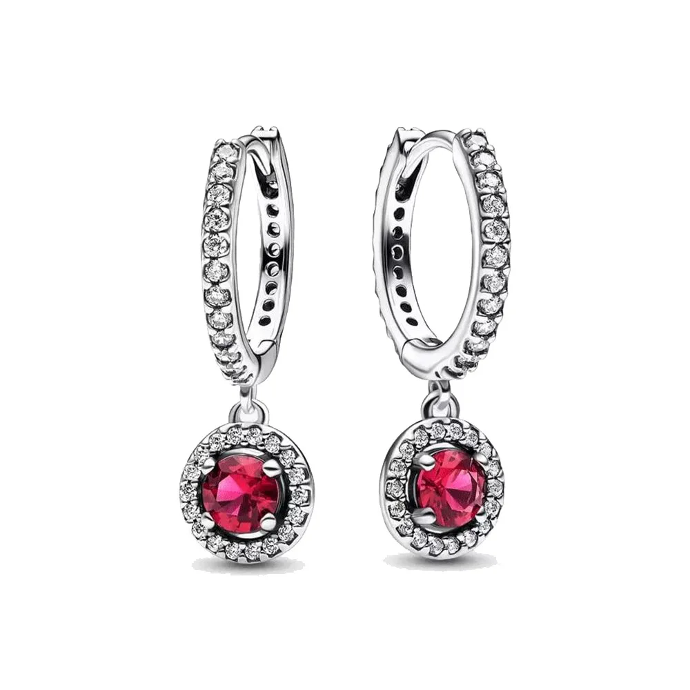 Double Hoop Sun & Moon Earrings – 925 Silver-Plated Butterfly Heart Studs - Image 11