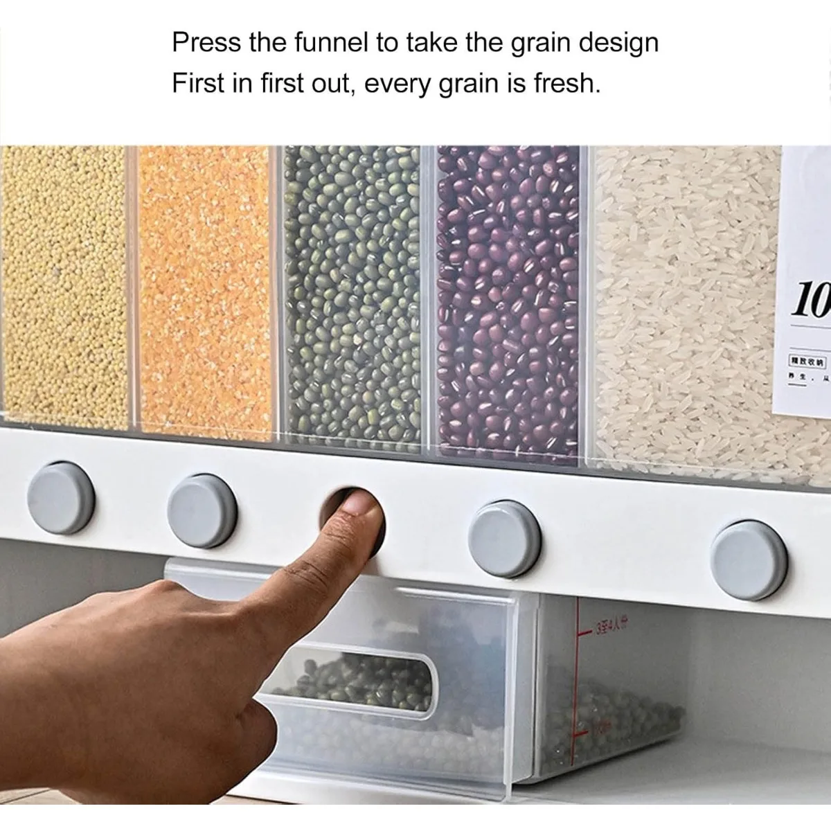 [![business.walmart.com/ip/...](https://images.openai.com/thumbnails/url/xyV_JHicu1mUUVJSUGylr5-al1xUWVCSmqJbkpRnoJdeXJJYkpmsl5yfq5-Zm5ieWmxfaAuUsXL0S7F0Tw4pMPR0LszwMfH39zbLtwjyy8lIdHJJK_XIDTPwyM33MUuOqKyISHIMydSNqPSwLMg0TXbJyCjRTQtVKwYAuIwpCg)](https://business.walmart.com/ip/10L-Cereal-Dispenser-W - Image 3