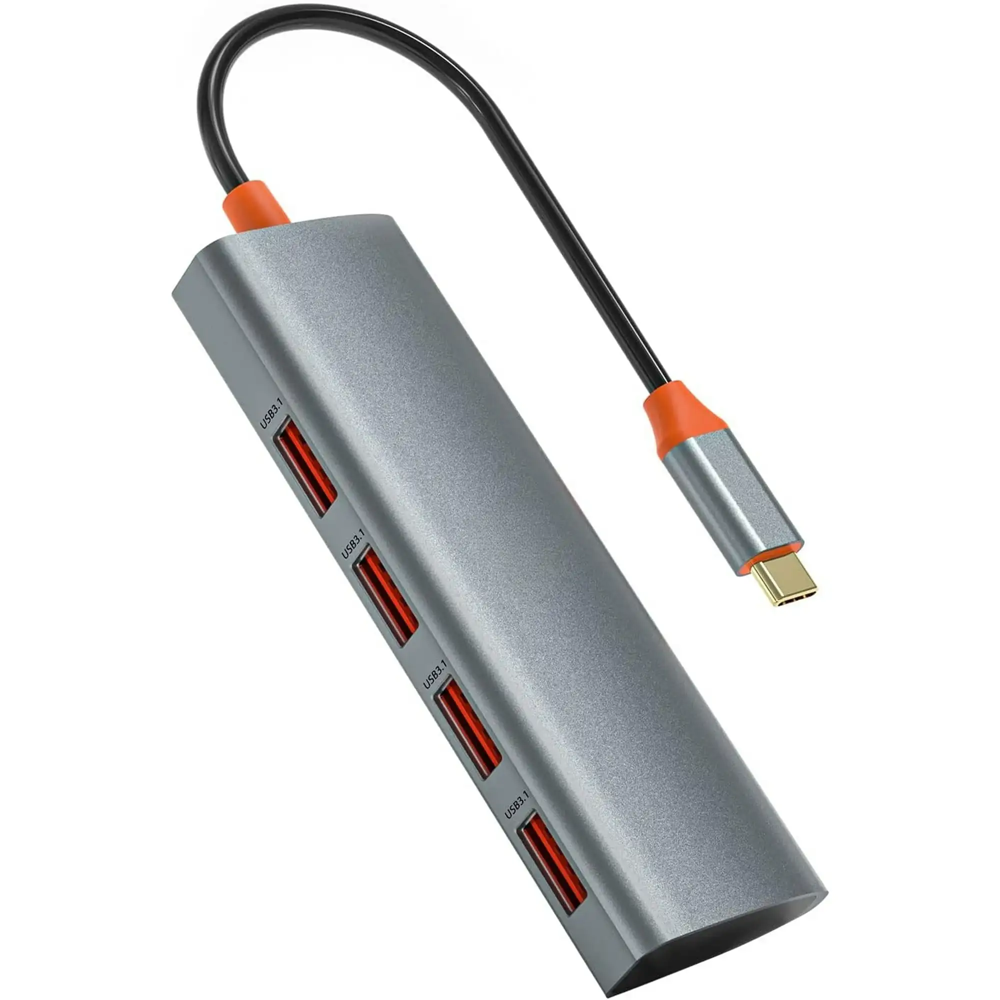 USB C Hub to 4 USB 3.1 Ports, 10Gbps SuperSpeed for MacBook Pro/Air