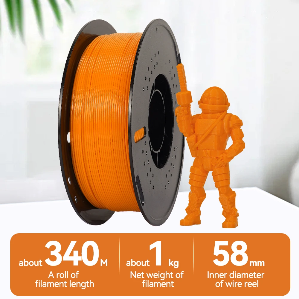 5/10KG High speed PETG For 3D Printer Bambu Lab Filament 40-500mm/s Hyper 3D Printer Materials RAPID HS petg - Image 3