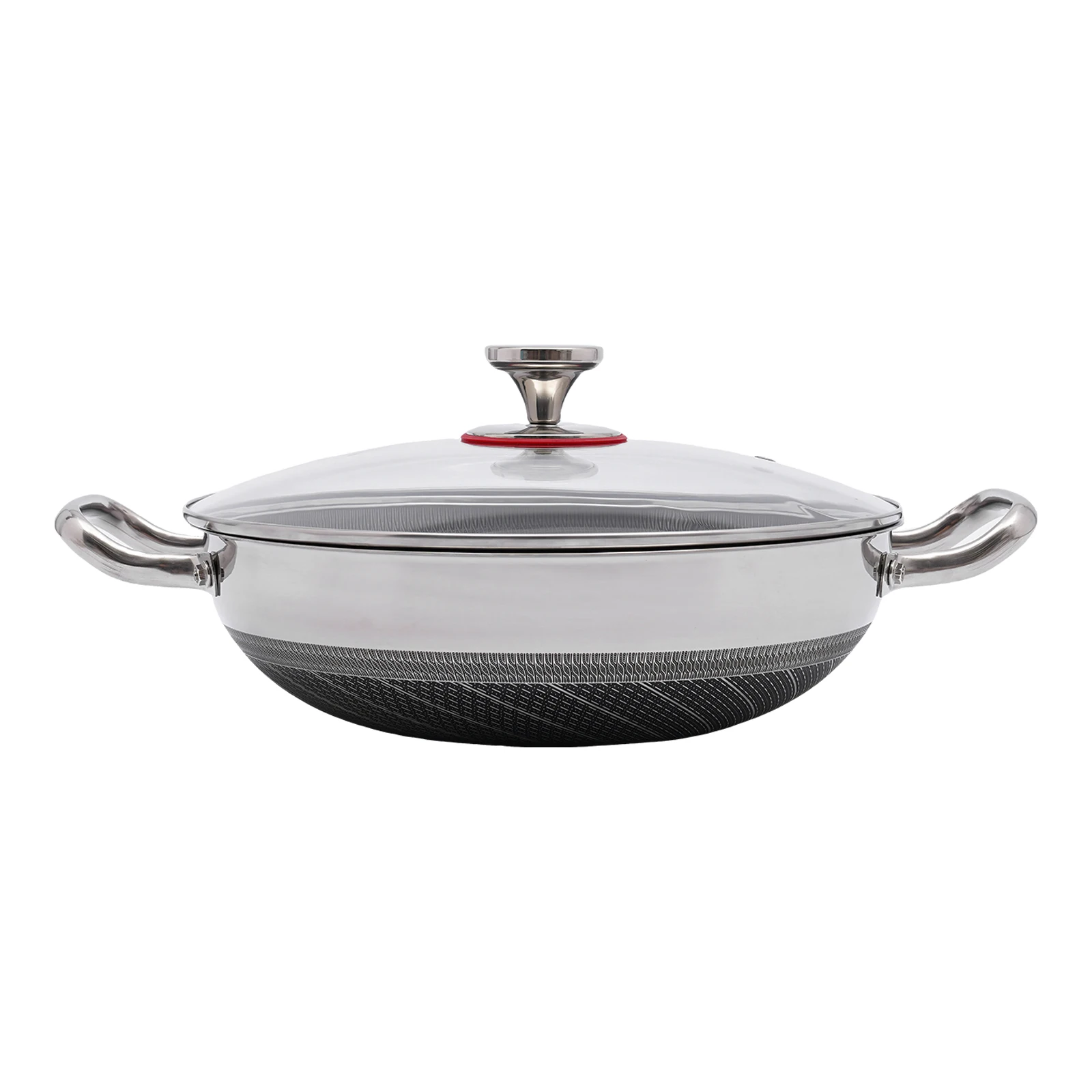 12.59" Stainless Steel Non-Stick Frying Pan – 1.8kg, Induction Compatible, Even Heat Distribution