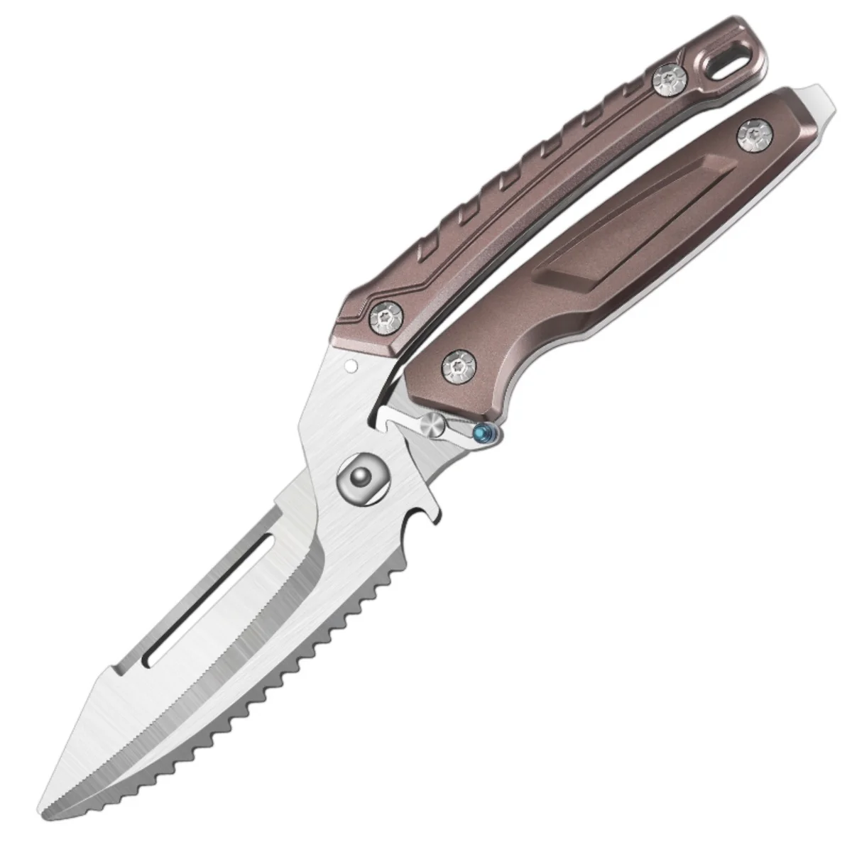 Heavy‑Duty Stainless Steel Poultry Shears – Spring‑Loaded Kitchen Scissors - Image 7