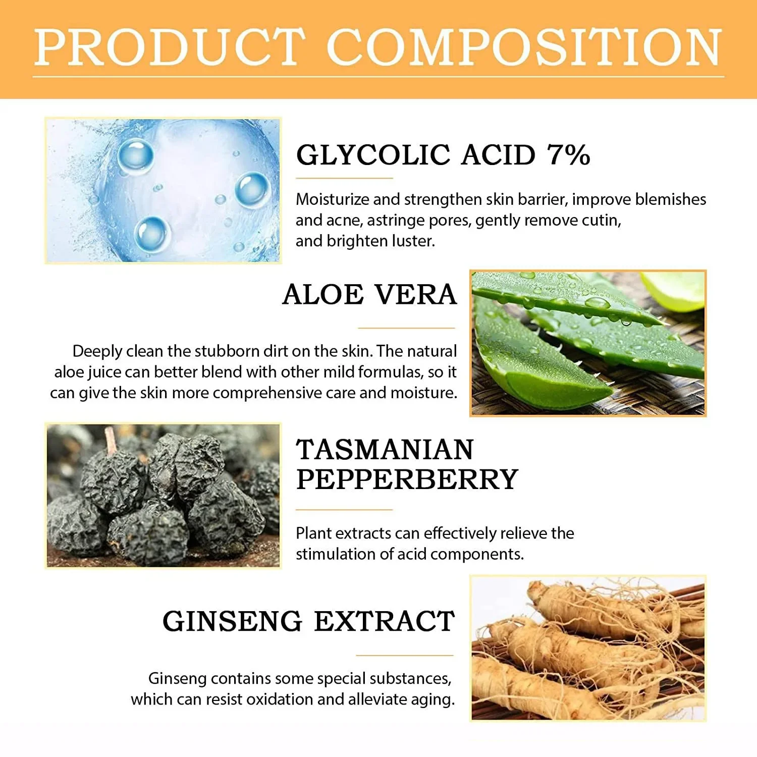 Glycolic Acid 7% Toning Solution – Exfoliating & Moisturizing Acne Treatment - Image 3