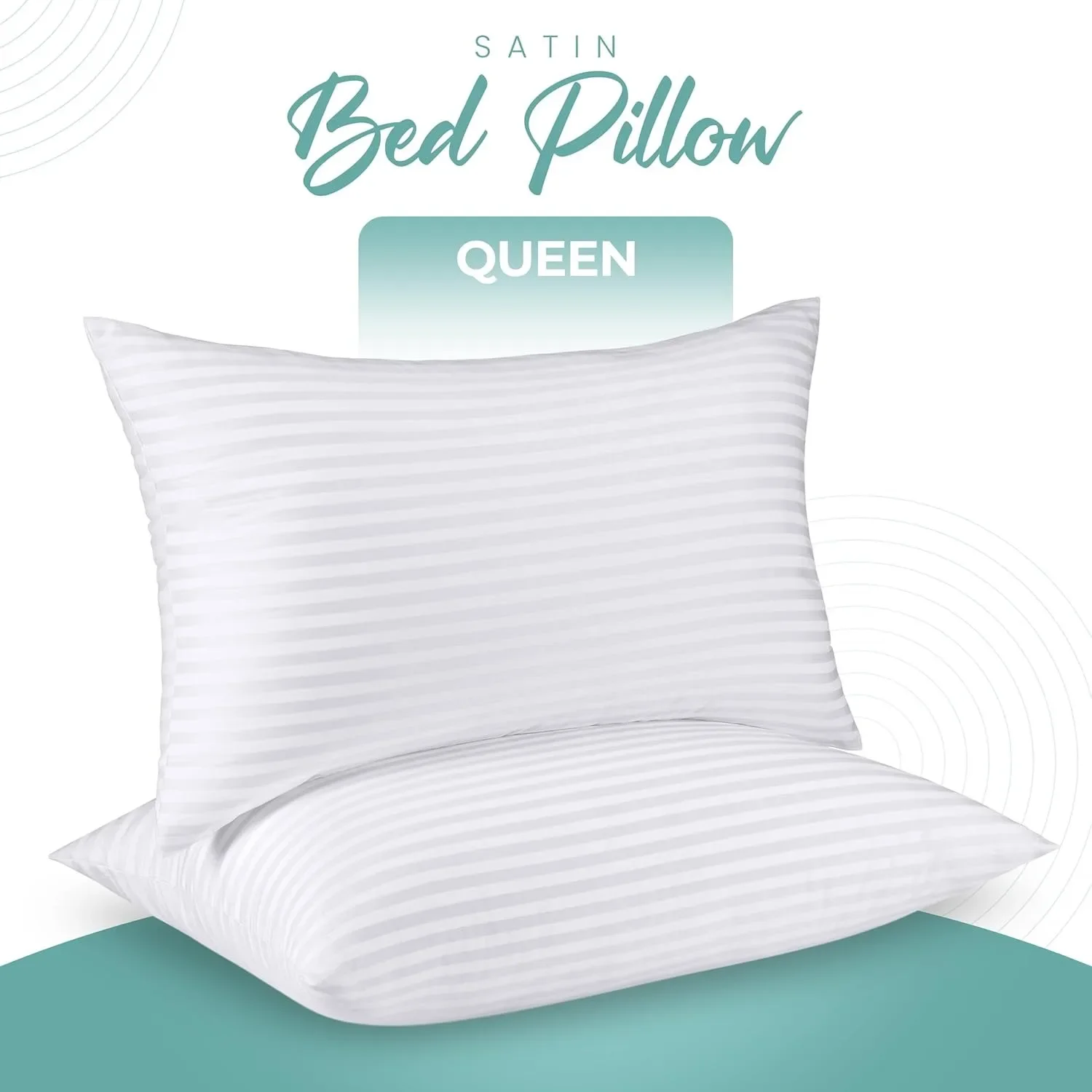 Queen Size Pillows Set of 6, Cooling Hotel Pillows for Side, Back & Stomach Sleepers - Image 2