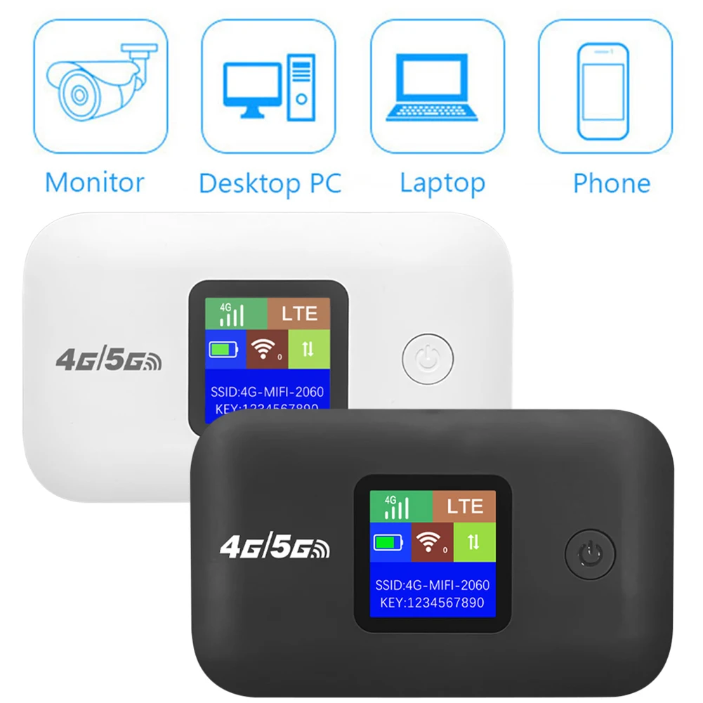 4G/5G Mobile WiFi Router 150Mbps LTE Portable Hotspot with SIM Slot - Image 3