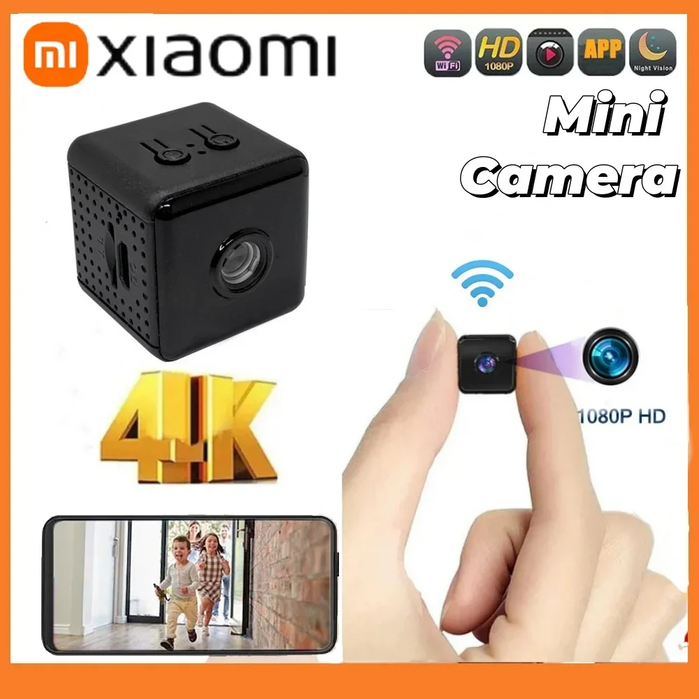 Xiaomi Mini 1080p WiFi Camera – Motion Detection Security Cam for Home