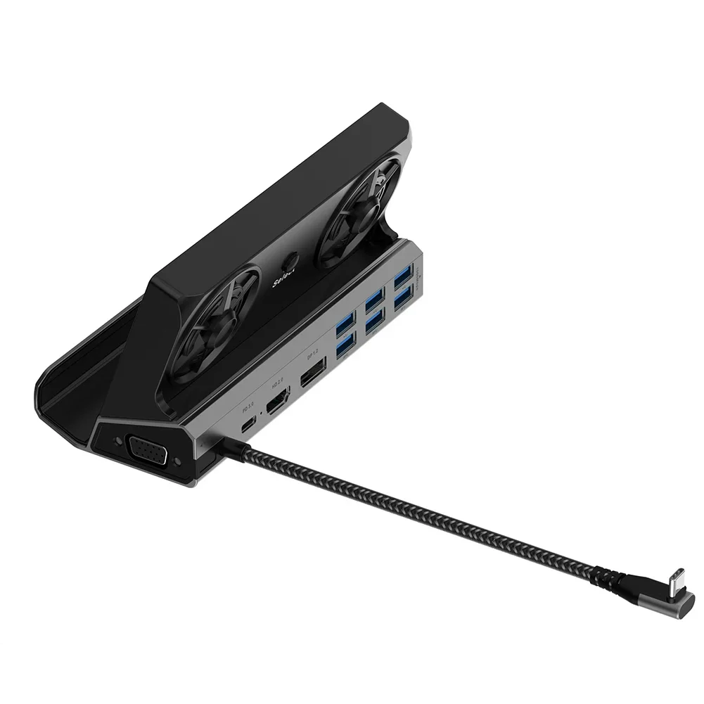 10-in-1 USB-C Docking Station for Steam Deck – 4K@60Hz, Gigabit Ethernet, Fast Charging - Image 7