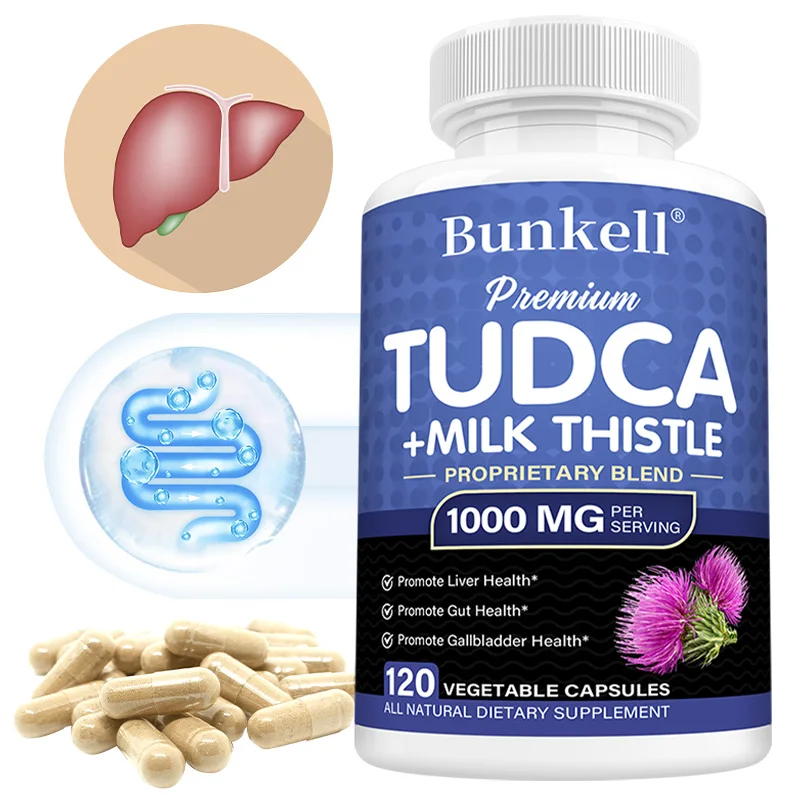 TUDCA & Milk Thistle Supplement – Liver & Gallbladder Health Support