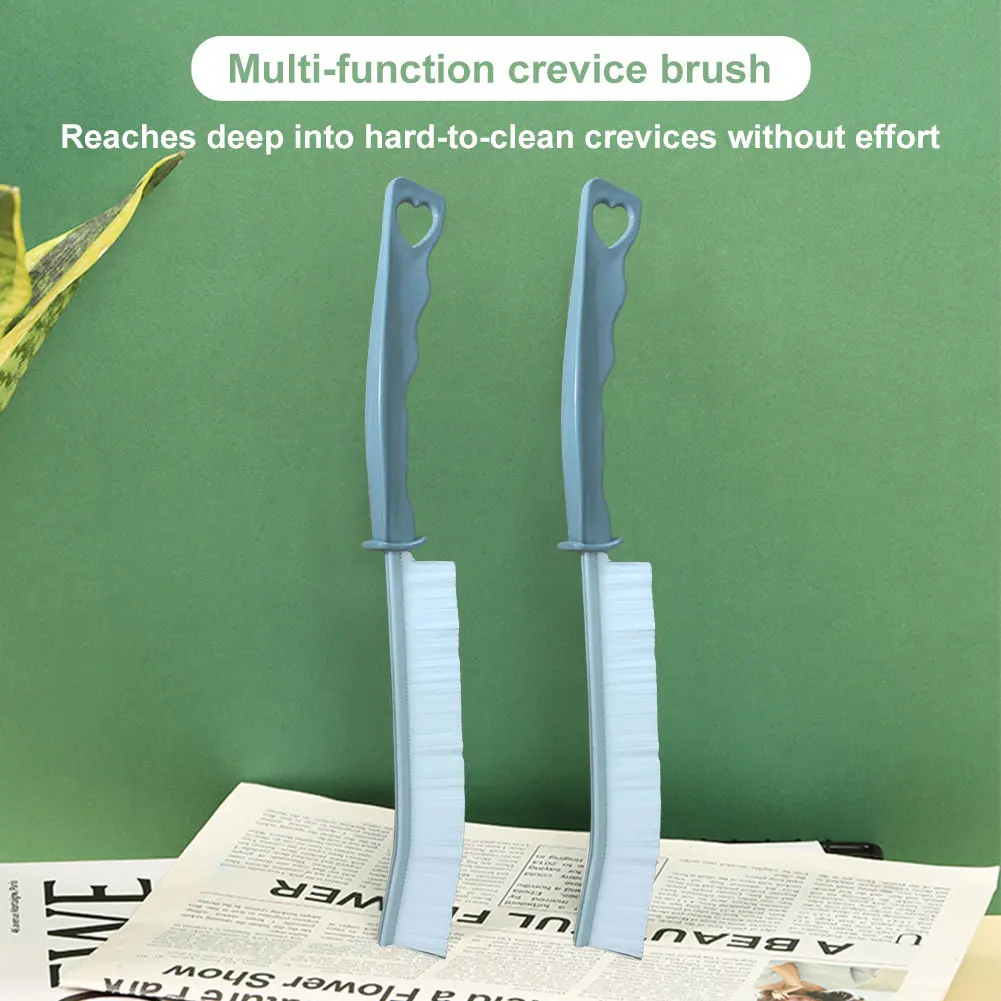 Long-Handle Crevice & Groove Cleaning Brush – Multi‑Use Tile, Shower, Window Tool - Image 3