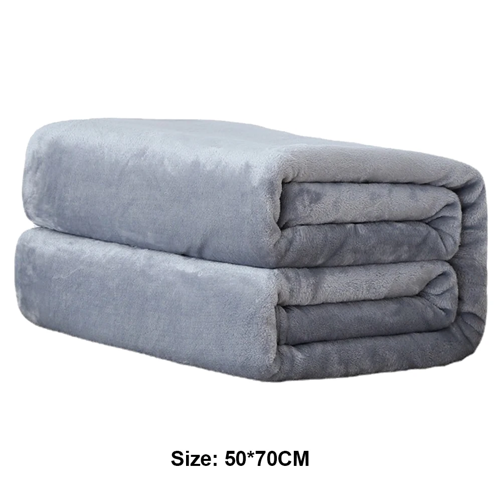 Flannel Fleece Blanket 1-10PCS - Soft Winter Cozy Thermal Plush Mat - Image 6