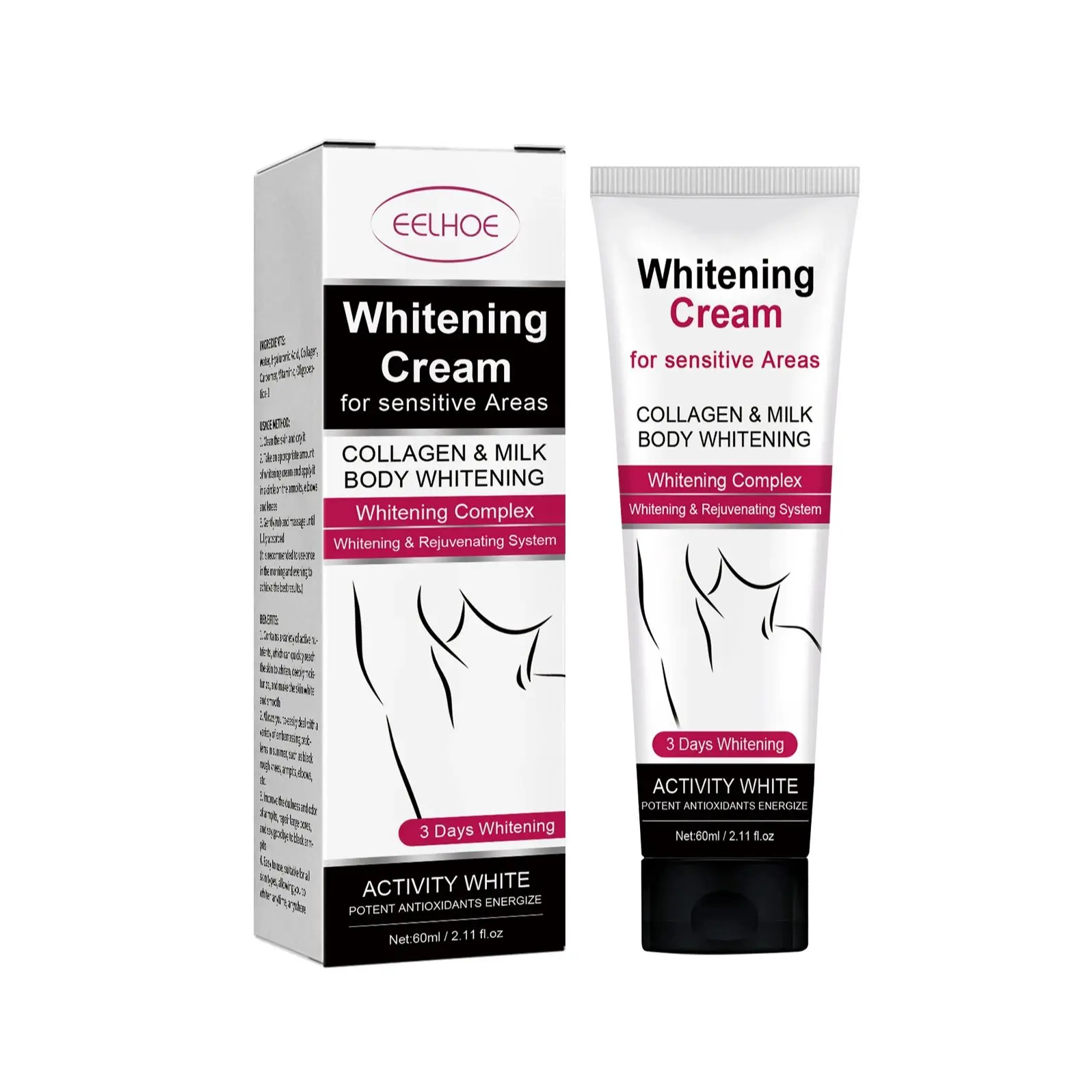 Whitening Cream for Dark Skin – Underarm, Thigh & Sensitive Area Lightening Lotion - Image 7