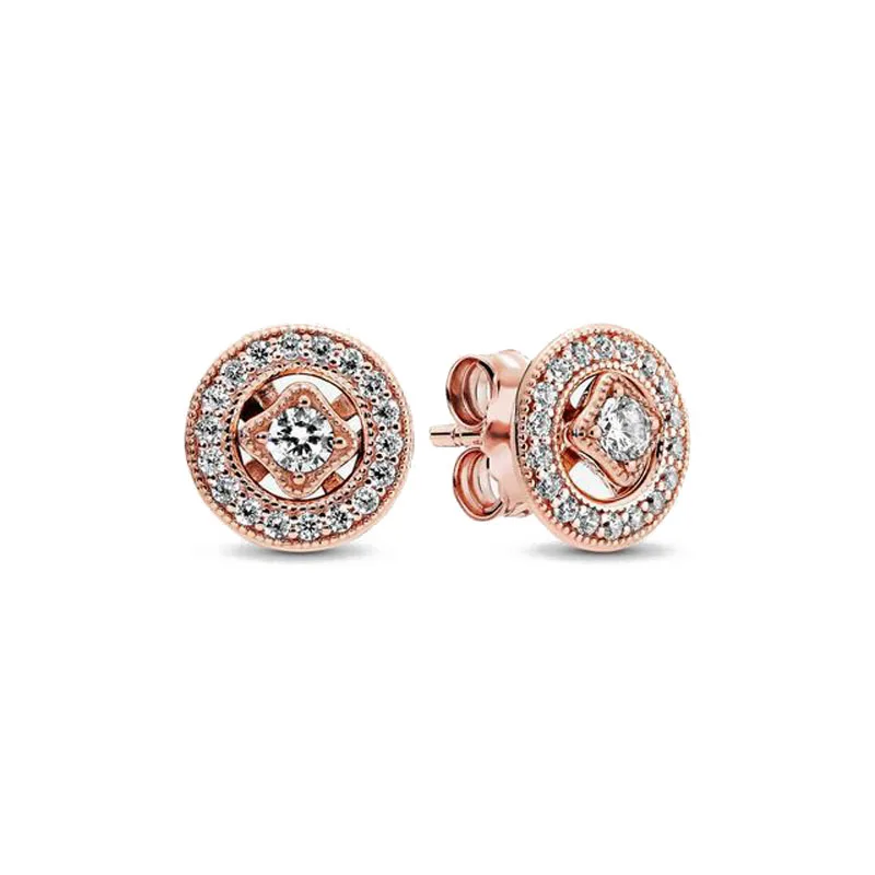 Double Hoop Sun & Moon Earrings – 925 Silver-Plated Butterfly Heart Studs - Image 31