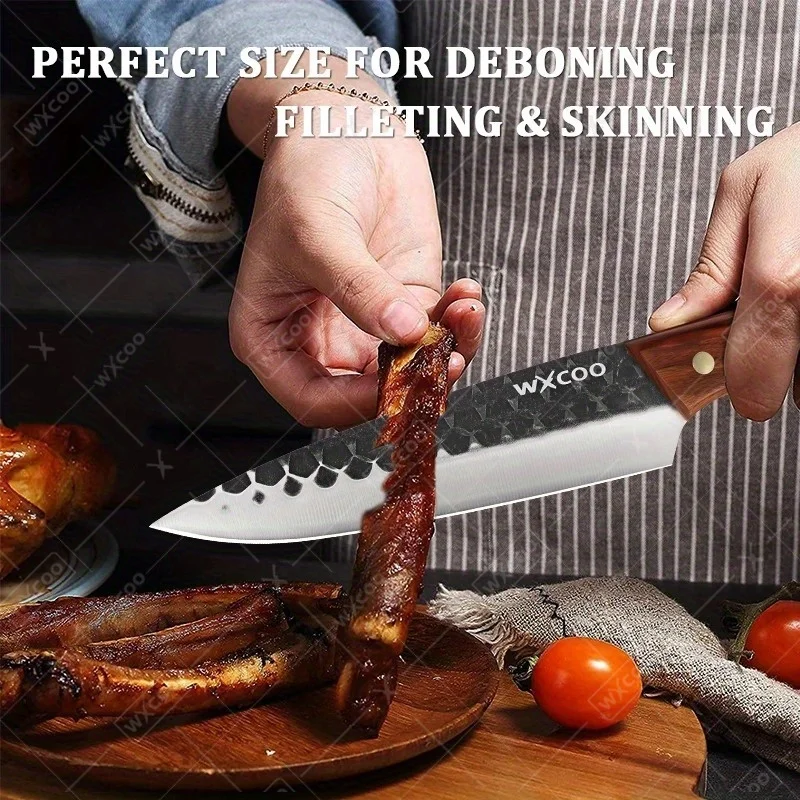 Professional Kitchen Chef Knife Set – 1 to 5 PCS Multipurpose Stainless Steel Utility & Boning Knives - Image 5