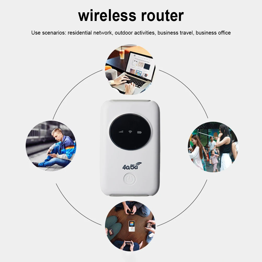 150Mbps 4G LTE Wireless Router, 3200mAh, SIM Slot, Portable WiFi Modem - Image 5