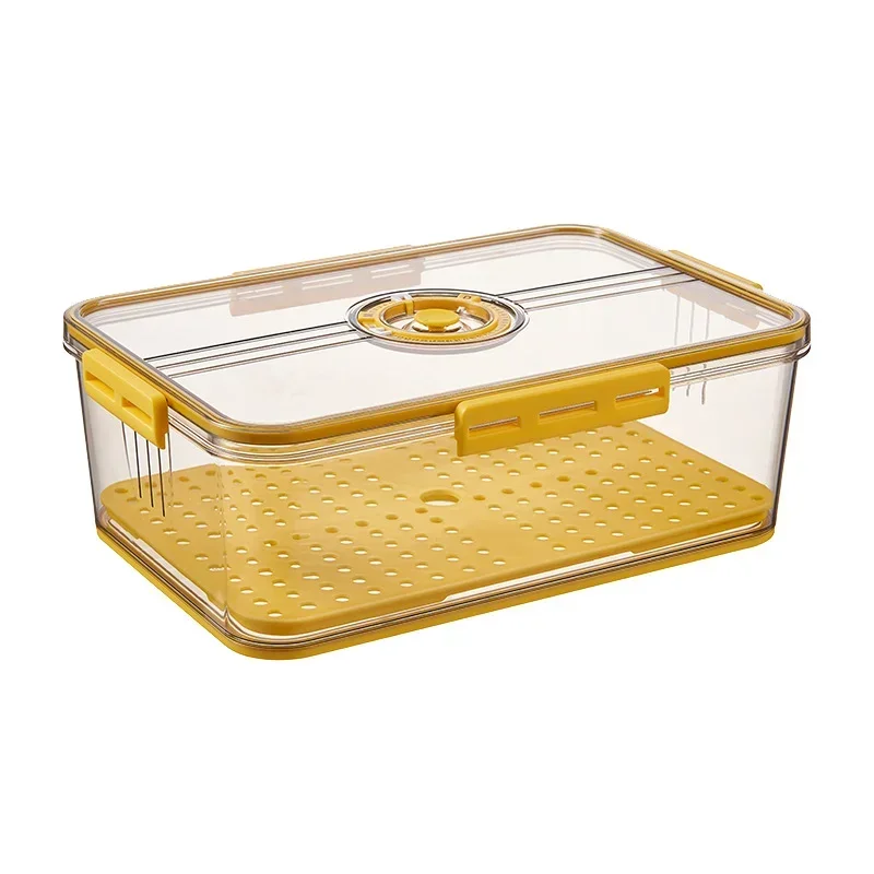 High-Capacity Fridge Storage Box – Airtight Organizer for Eggs, Fruits & Veggies - Image 5