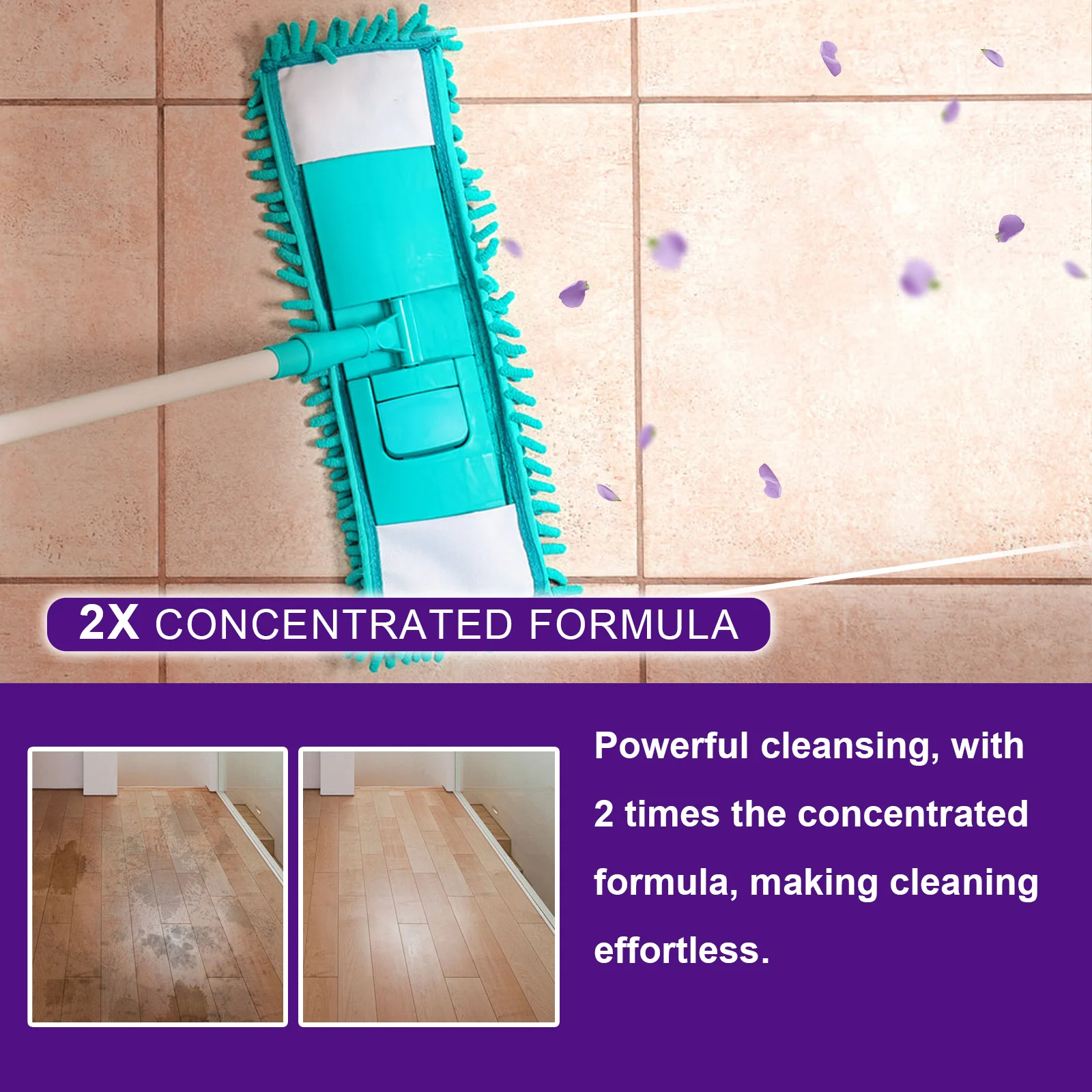 Jue-Fish Floor Cleaner – Versatile Home Floor Cleaner for Deep Cleaning & Brightening - Image 3