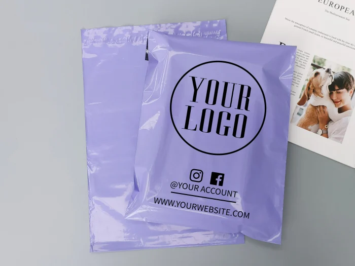50pcs/Lot Plastic Mailer Envelope Bags Poly Shipping Mailing Colorful Packaging Parcel Storage Custom Logo Brand Mailer Envelope - Image 12