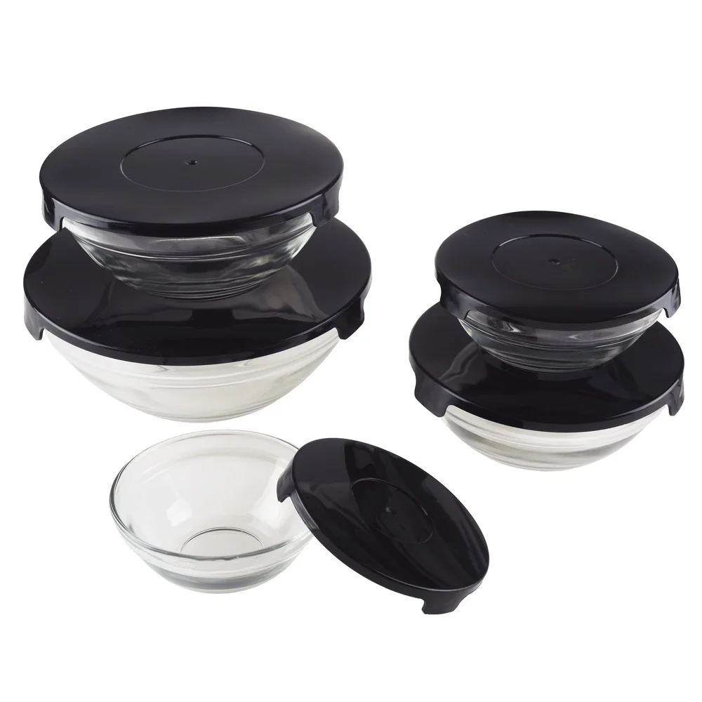 10‑Piece Glass Food Storage Set – Airtight, Leakproof, Microwave & Dishwasher Safe - Image 3