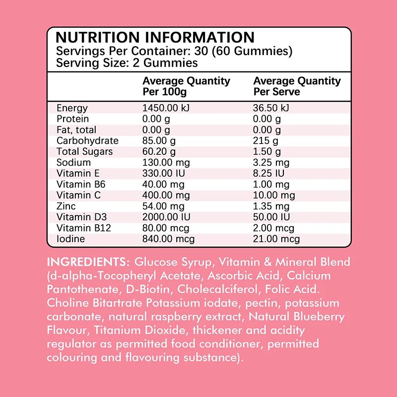 Zinc & Vitamin C Hair Gummies – Boost Hair Growth & Immunity Support - Image 6
