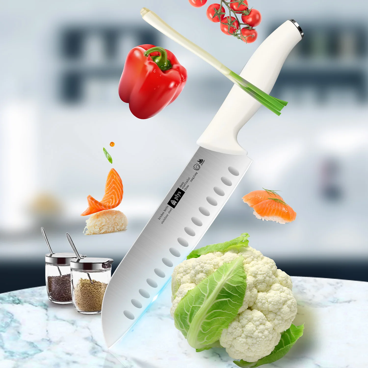Forged Stainless Steel Chef Knife – Precision BBQ & Multi‑Purpose Cutter - Image 7