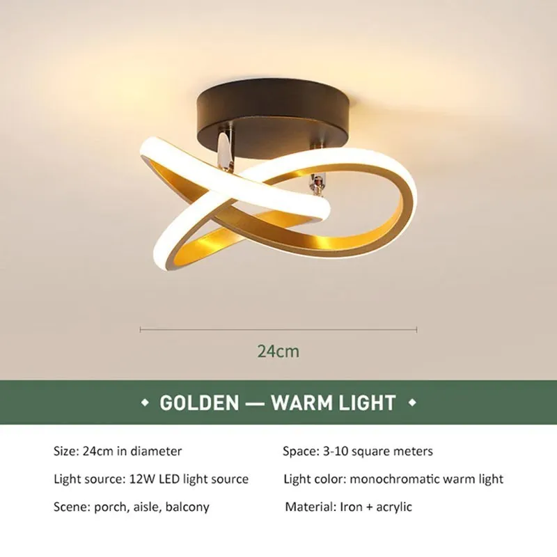 Modern LED Ceiling Strip Light – Minimalist Fixture for Hallway & Living Room - Image 9
