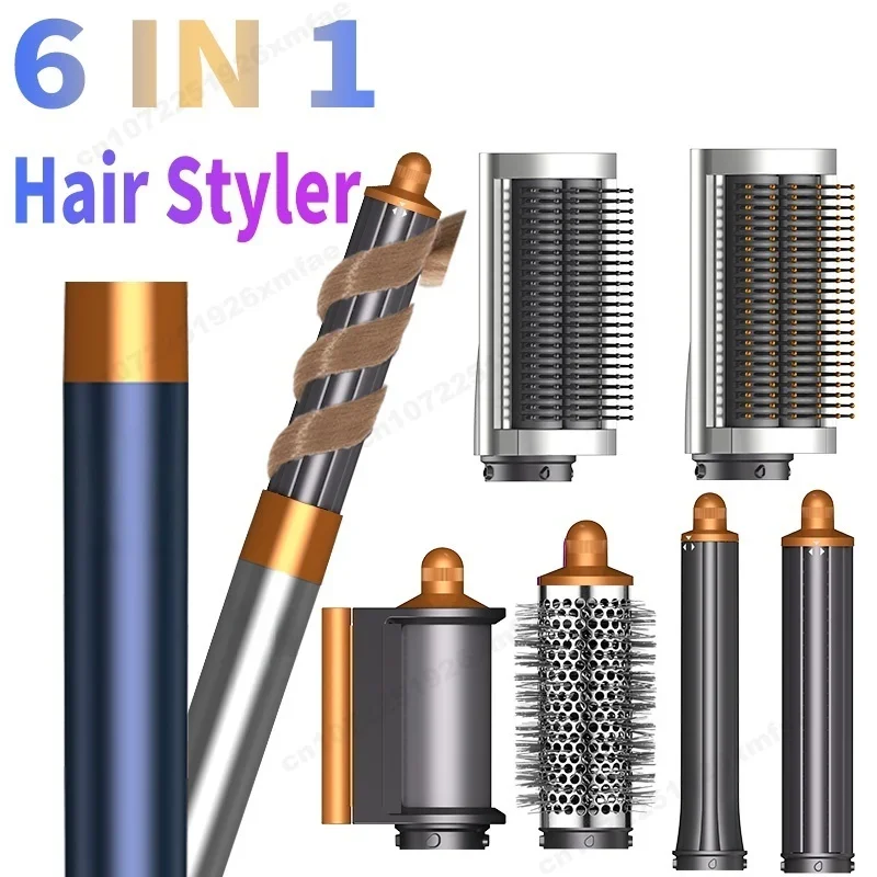 6-in-1 Hair Air Wrap Styler & Dryer – Auto Curling Hair Styling Tools for Women