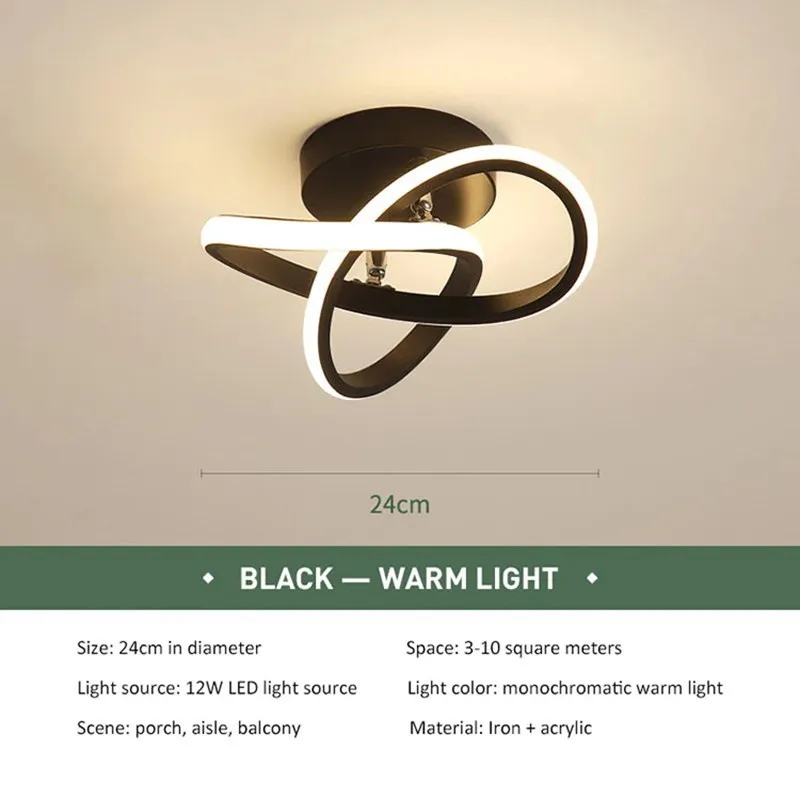 Modern LED Ceiling Strip Light – Minimalist Fixture for Hallway & Living Room - Image 7