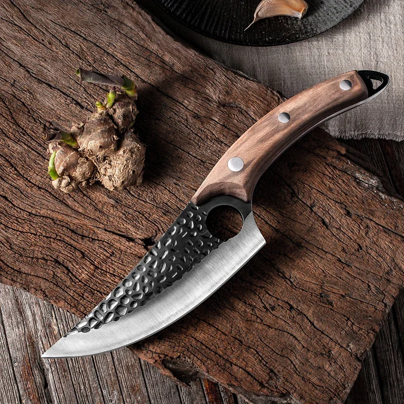 XYJ Handmade Forged Chef Butcher Knife