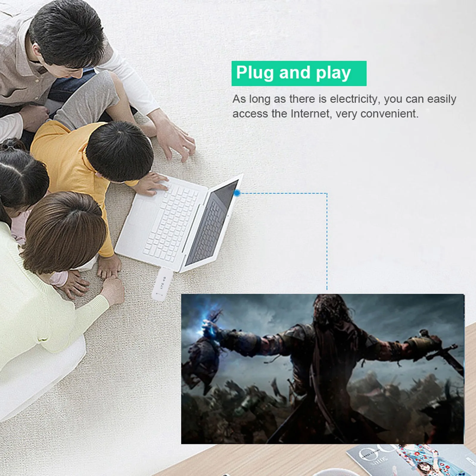 4G LTE USB Wireless Network Adapter – Mobile Hotspot Modem Stick - Image 5
