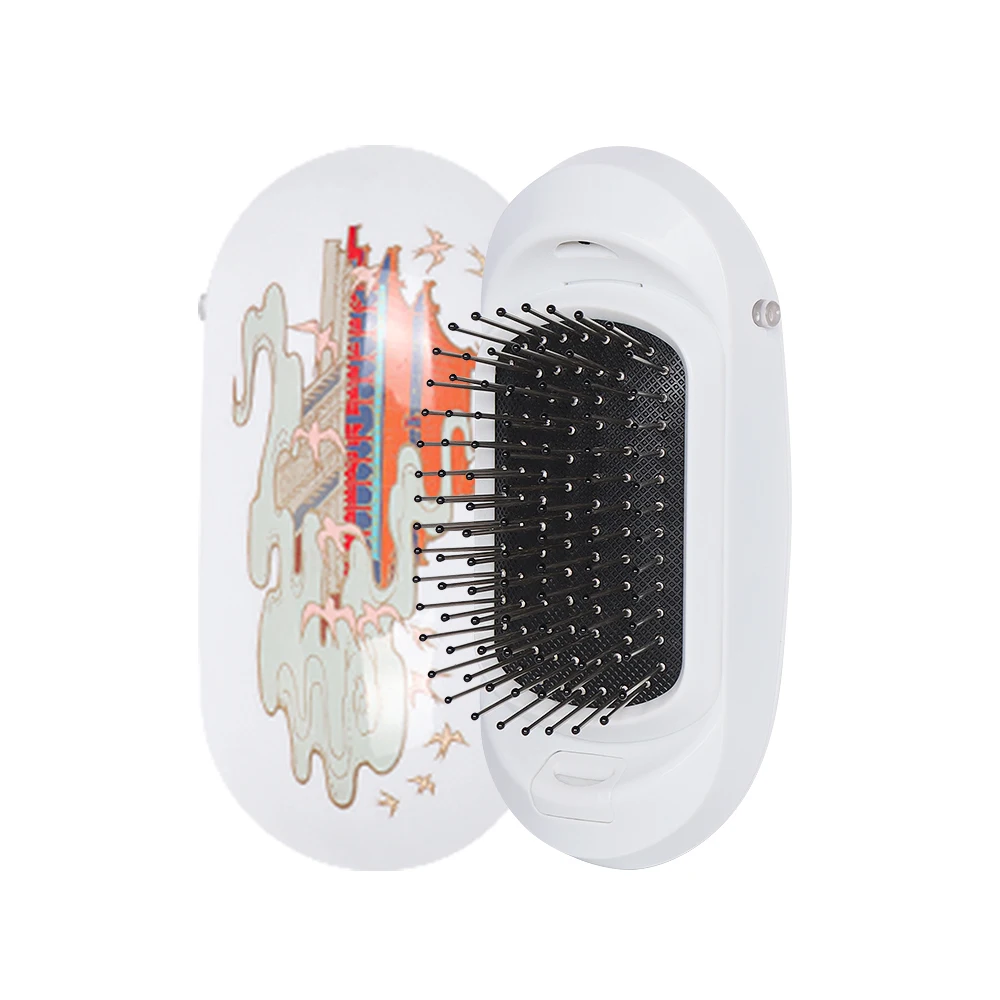Portable Ionic Hairbrush – Anti-Static Scalp Massager for Frizz-Free Hair - Image 14