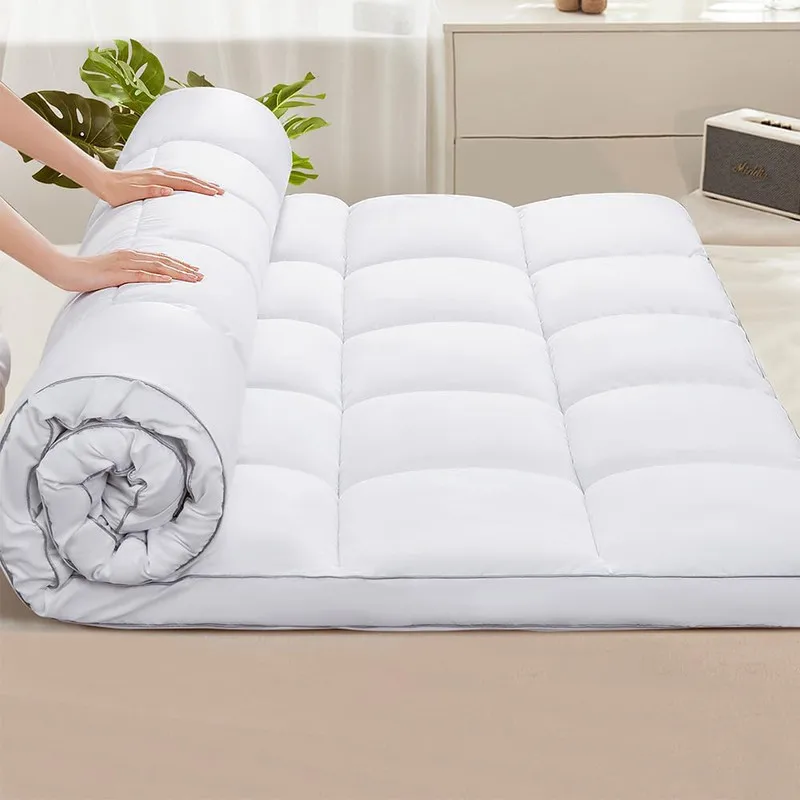 Ultra Thick 900 GSM Queen Mattress Topper – Soft Microfiber, Deep Pocket, All-Season - Image 8