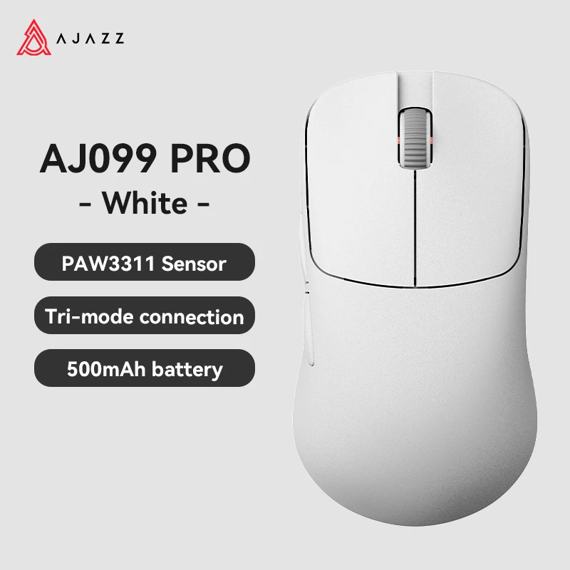 Ajazz AJ099 Superlight Wireless Gaming Mouse – 12000DPI, 56g, Dual Mode - Image 6